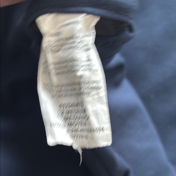 Lee Navy wide leg stretch trousers - Picture 3 of 4